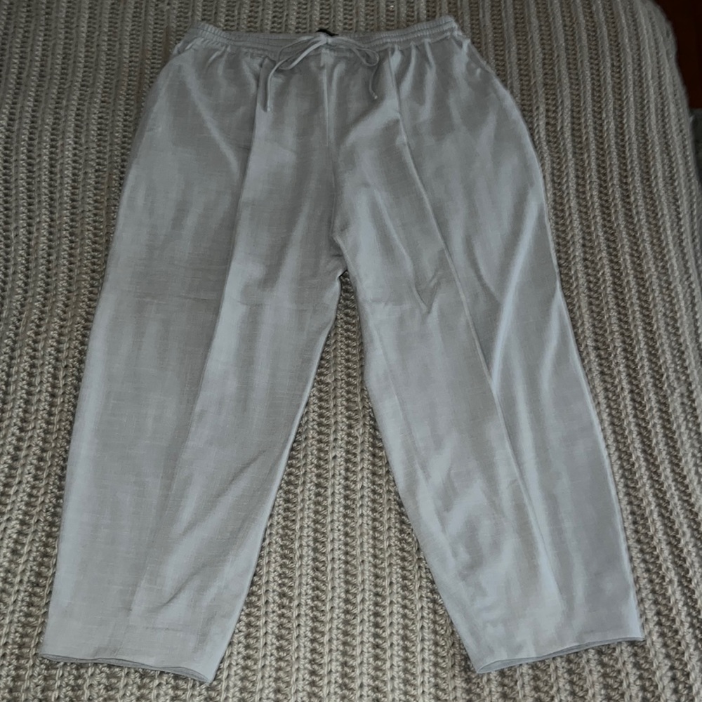 Express Ankle High Rise Pants - Picture 4 of 8
